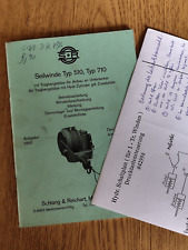 Schlang reichart seilwinde gebraucht kaufen  Spraitbach