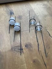 Set wandkerzenhalter metall gebraucht kaufen  Düsseldorf