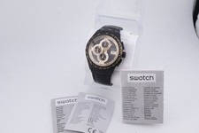 Usado, Swatch cronógrafo automático diafane pista direita SVGB402 pôr do sol ouro rosa perfeito estado comprar usado  Enviando para Brazil