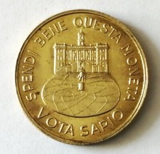 Moneta vota sapio usato  Fabrica di Roma