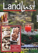 Zeitschrift landlust november gebraucht kaufen  Löbau