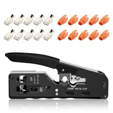 Crimpzange rj45 set gebraucht kaufen  Bad Pyrmont