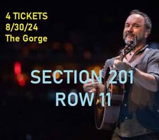 Tickets dave matthews for sale  Carmel