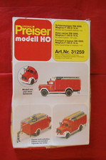 Preiser fire truck d'occasion  Expédié en Belgium