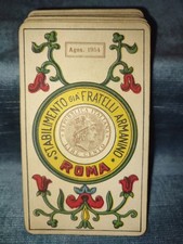 Tarocchi piemontesi 1954 usato  Verduno