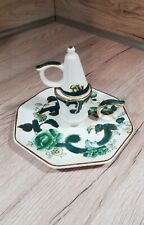 Masons chartreuse candlestick for sale Masons chartreuse candlestick for sale  YORK