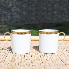 Paire tasses café d'occasion  Cerisy-la-Salle