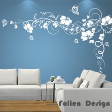 Wandtattoo ranke blumen gebraucht kaufen  Essen
