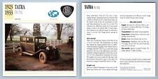 Tatra t11 t12 for sale  SLEAFORD