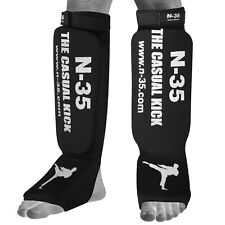 Muay Thai N-35 Kickboxen Schienbeinschoner Gr. XL MMA BJJ Boxen Fuß Schützer Pad comprar usado  Enviando para Brazil