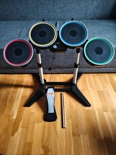 Używany, PERKUSJA ROCK BAND 3 PRO WIRELESS DRUMS XBOX 360 BEZPRZEWODOWA GUITAR HERO na sprzedaż  PL