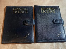 Vintage real leather for sale  BRENTWOOD
