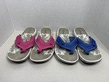Clarks floral thong for sale  Canoga Park