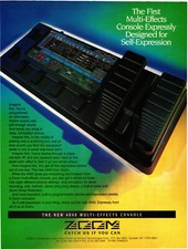 Console de guitarra ZOOM impresso anúncio ZOOM 4040 efeitos múltiplos comprar usado  Enviando para Brazil