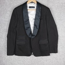 MARYNARKA MĘSKA DSQUARED2 ROZM. 52 L DUŻA BAWEŁNIANA BRĄZOWA KLAPA SMOKING KURTKA IMPREZA na sprzedaż  PL