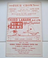 Third lanark falkirk for sale  WEMYSS BAY