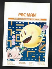 1981 Atari "Pac-Man" instruções do programa de jogos comprar usado  Enviando para Brazil