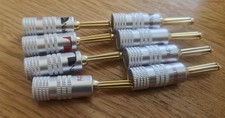 Nakamichi banana plugs for sale  GLENROTHES