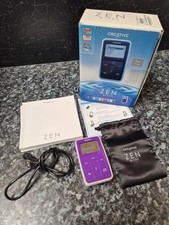 Creative ZEN Micro Purple 5gb Cyfrowy odtwarzacz multimedialny Kolekcjonerski w pudełku  na sprzedaż  Wysyłka do Poland