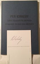 Per kirkeby signiert gebraucht kaufen  Hamburg