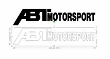 Stickers audi abt d'occasion  Freyming-Merlebach
