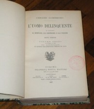 Cesare lombroso uomo usato  Macerata