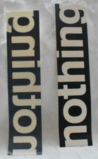 Nothing sticker window d'occasion  Expédié en Belgium