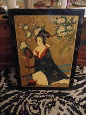 Japanese acrylic painting for sale  Federalsburg