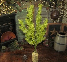 Primitive green floral for sale  Industry