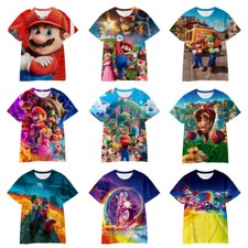 Camiseta Super Mario Bros Princesa Pêssego 3D Camisetas 3D Adulto Infantil comprar usado  Enviando para Brazil