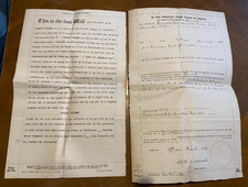 1927 1937 probate for sale  HITCHIN