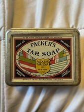 Sabonete em lata vintage Packer’s Tar - Vazio comprar usado  Enviando para Brazil