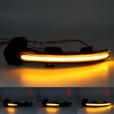 Luzes indicadoras LED dinâmicas espelho lateral piscas fumaça para VW Golf MK8 2020- comprar usado  Enviando para Brazil