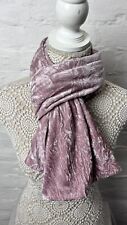 Pink crushed velvet for sale  NEWCASTLE UPON TYNE