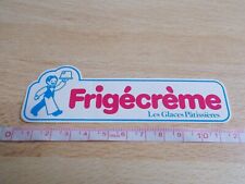 Autocollant glaces frigécrèm d'occasion  Toulon-