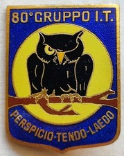 Distintivo gruppo aeronautica usato  Roma