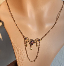 Jugendstil amethyst anhänger gebraucht kaufen  Gifhorn