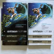 Envision Math 2.0 Complete Set 6 Books Grade 7 By Scott Foresman Mint, Pearson comprar usado  Enviando para Brazil