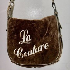 Bolsa carteiro vintage Juicy Couture La Couture bolsa satchel hobo comprar usado  Enviando para Brazil