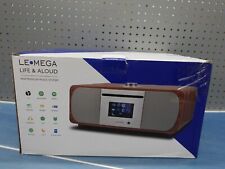 Usado, Rádio LEMEGA M5P com CD Player, WiFi, Rádio FM, Alto-falante Bluetooth, Preto/Prata comprar usado  Enviando para Brazil