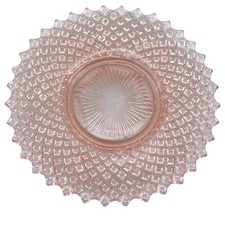 Placa de vidro rosa vintage Westmorland inglês Hobnail Cottagecore Grannycore comprar usado  Enviando para Brazil