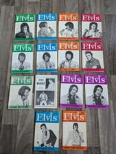 Elvis monthly magazine for sale  WORTHING