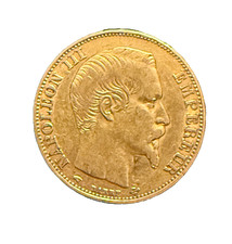 1855 gold francs d'occasion  Expédié en Belgium