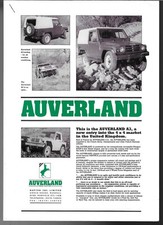 Auverland 4x4 early d'occasion  Expédié en Belgium