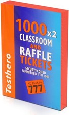 1000 raffle tickets for sale  New York