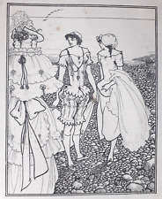Usado, "BATHERS" & "MOSKA" - 2 IMPRESSÕES BEARDSLEY LINEBLOCK DA "SAVOY" Nº. 1, 1896 comprar usado  Enviando para Brazil