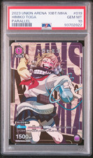 2023 UNION ARENA JPN UA10BT/MHA MY HERO ACADEMIA 1 ESTRELA #019 HIMIKO TOGA PSA 10, usado comprar usado  Enviando para Brazil