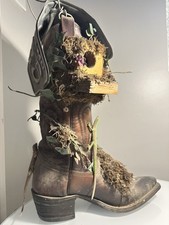 Cowboy boot birdhouse for sale  Kansas City