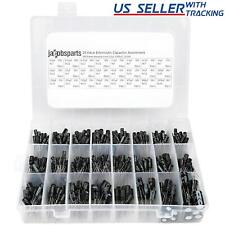 Kit sortido de capacitores eletrolíticos radiais 500 peças valor 24 0,1uF-1000uF 10V-50V comprar usado  Enviando para Brazil
