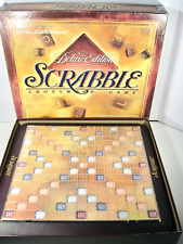 Scrabble deluxe edition for sale  Lynden